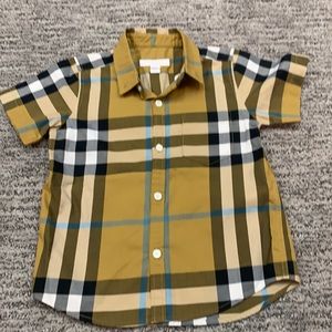 Burberry boy button down